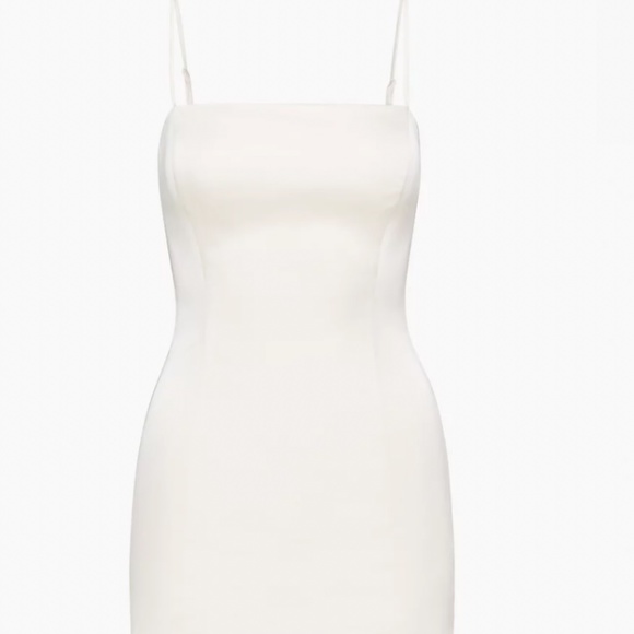 NWT Aritzia Sunday Best Shimmer Dress - Picture 3 of 7